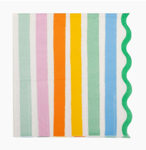 Fiesta Striped Cocktail Napkin