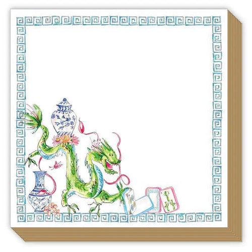 Luxe Notepad/Mahjong Dragon