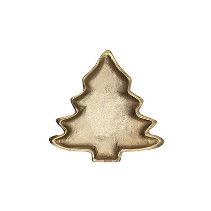 Gold Aluminum Tree Dish