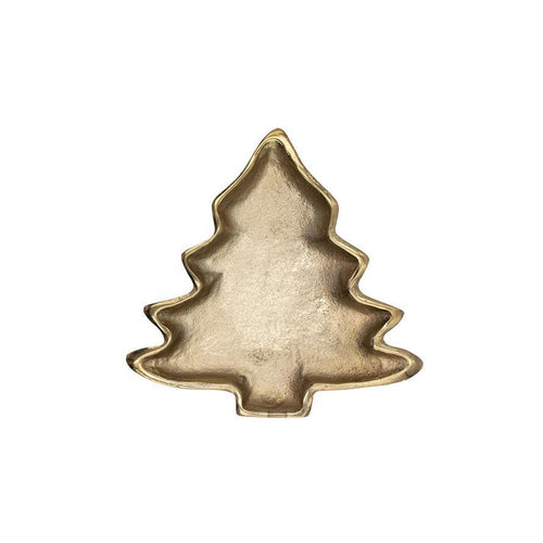 Gold Aluminum Tree Dish