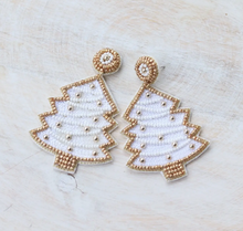 Load image into Gallery viewer, Beaded Holiday Earrings