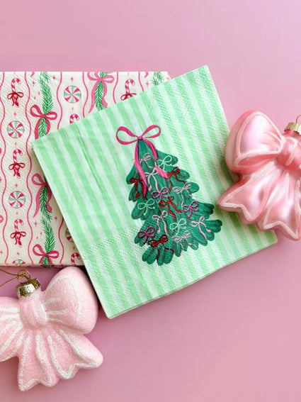 RPS-Tied Up in Bows Cocktail Napkins