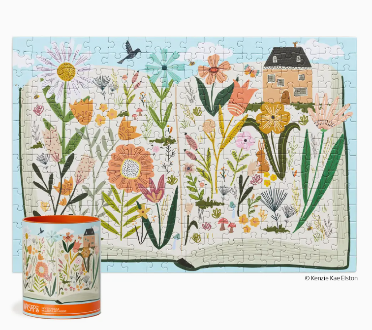 Garden Book 250 Piece Puzzle