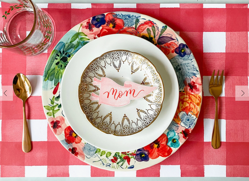 Gingham Placemat Pad