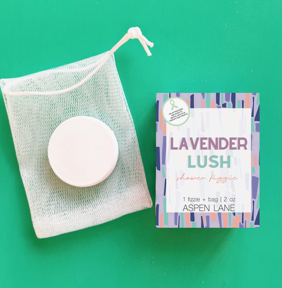 Lavender Lush Shower Fizzie