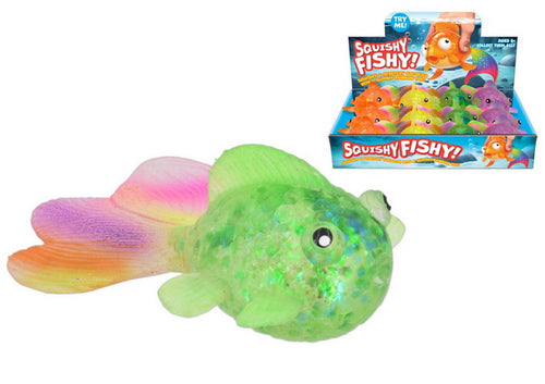 Squishy Glitter Fish