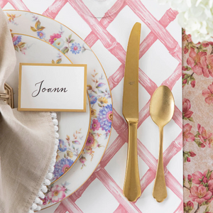 Gold Frame Place Cards