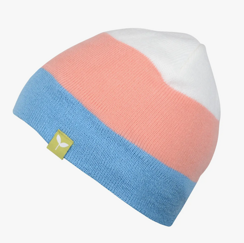 Kids Beanie/Pink Stripe