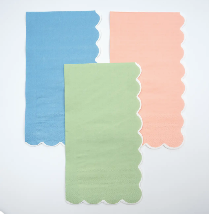 Springtime Scallop Napkins