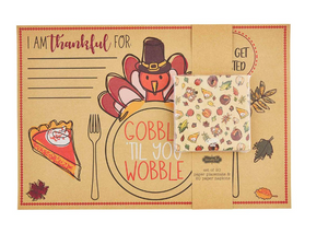 Thanksgiving Placemat & Napkin Set