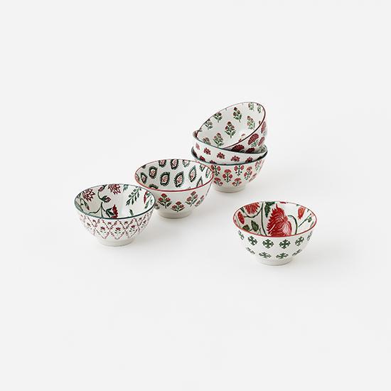 OH8-Spice Trail Porcelain Bowl