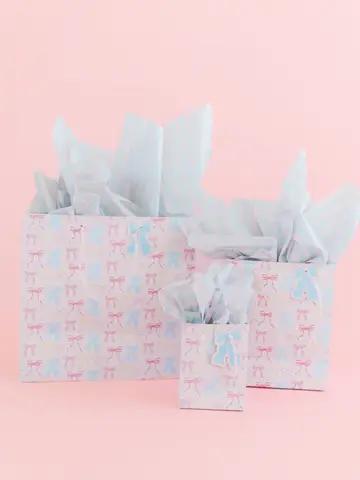 RPS-Bow Stripe Gift Bag