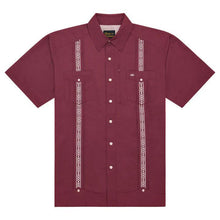 Load image into Gallery viewer, Guayabera Libre/Solid Maroon