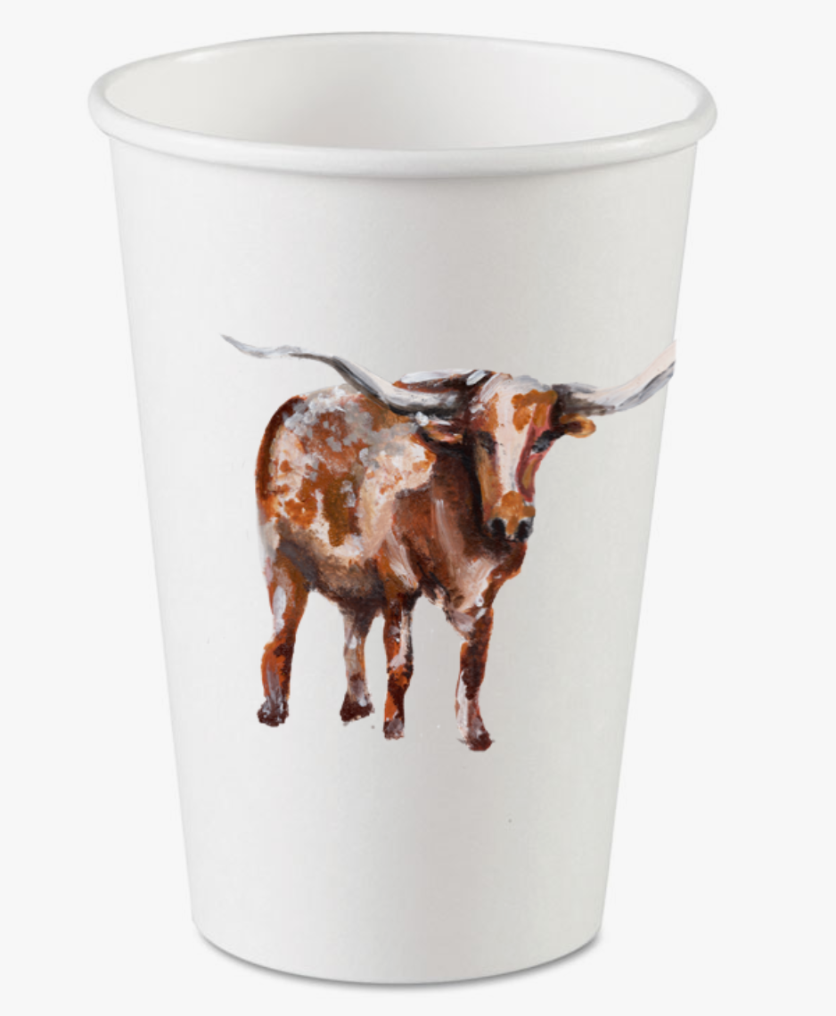 Longhorn Cup Set