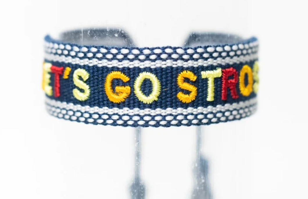 Tassel Bracelet/Go Astros