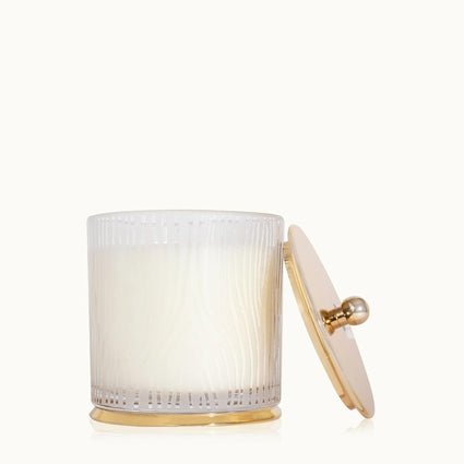 Frasier Fir Frosted Wood Grain Candle