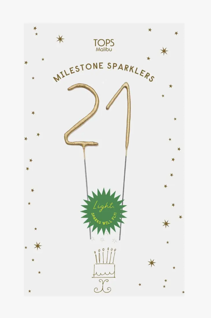 Milestone 21 Sparkler