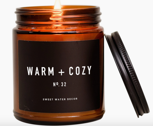 Warm & Cozy Soy Candle