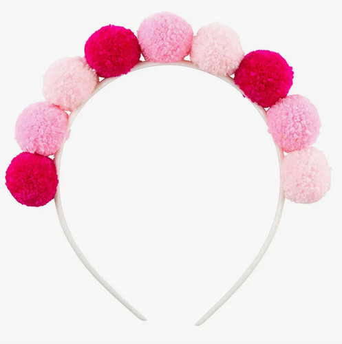 Pom Pom Headband/Birthday