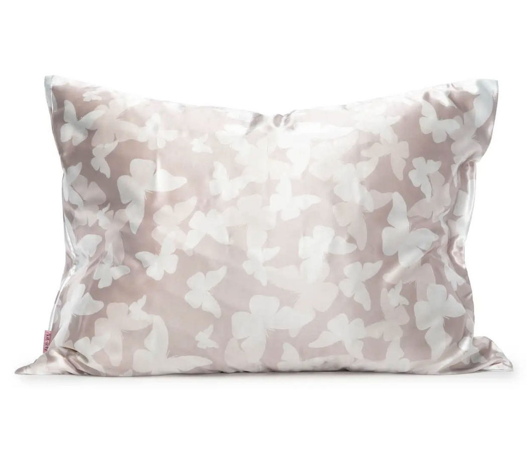 Satin PIllowcase Standard/Champagne Butterfly