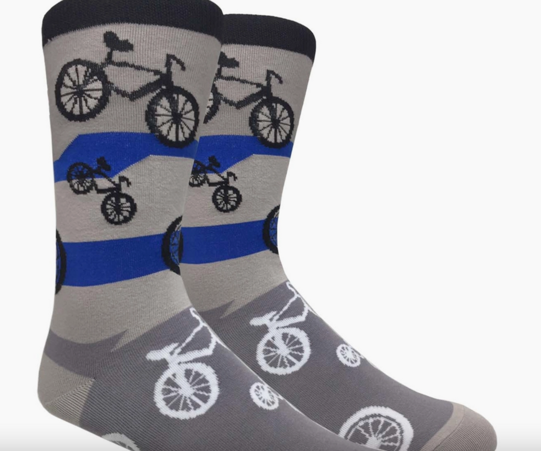 Bicycle Socks/Gray