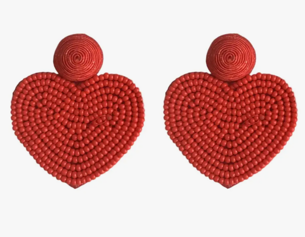 Red Holiday Hearts