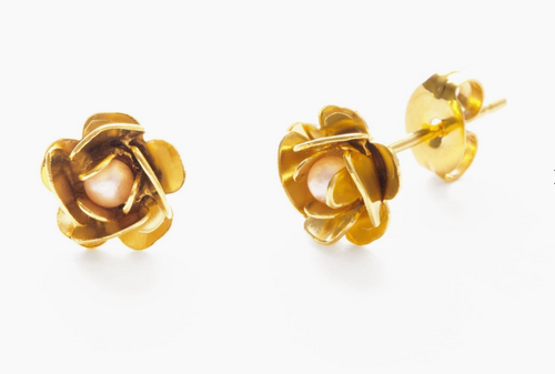 Sonoma Rose Studs