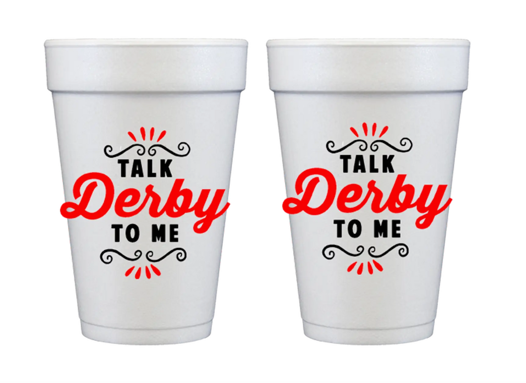 Talk Derby to Me Cups