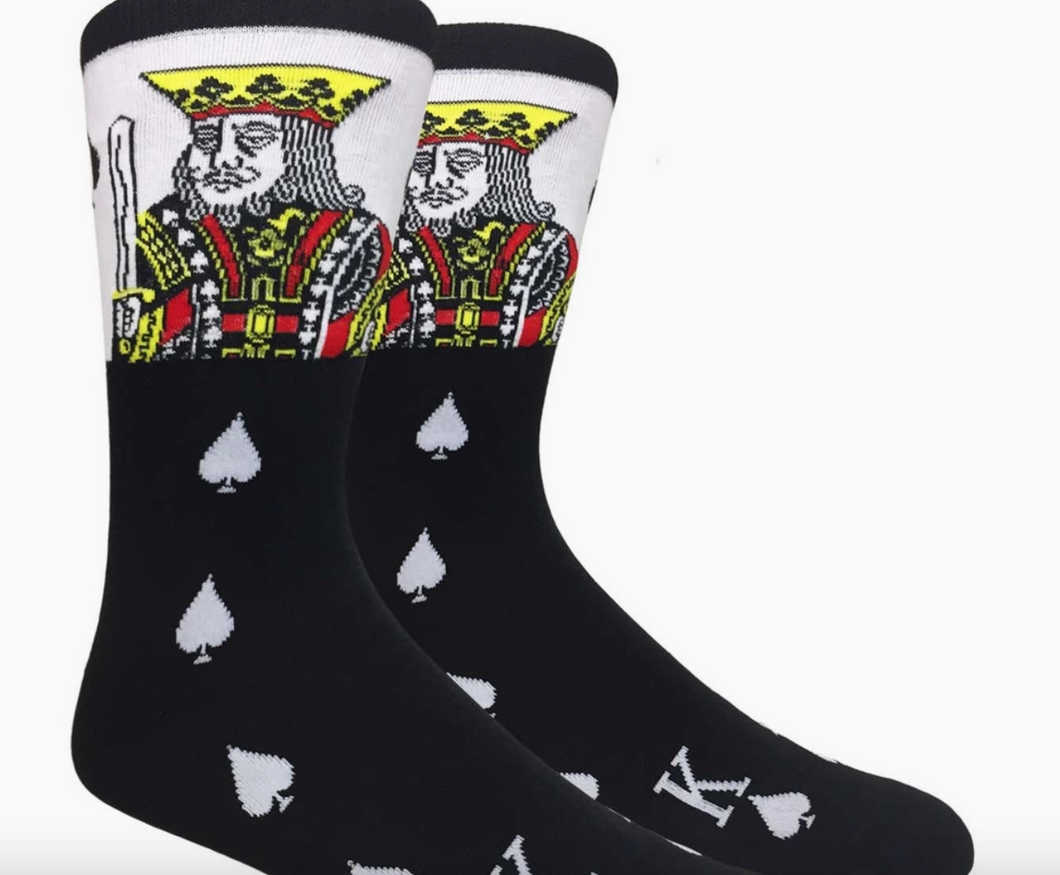 King Card Socks