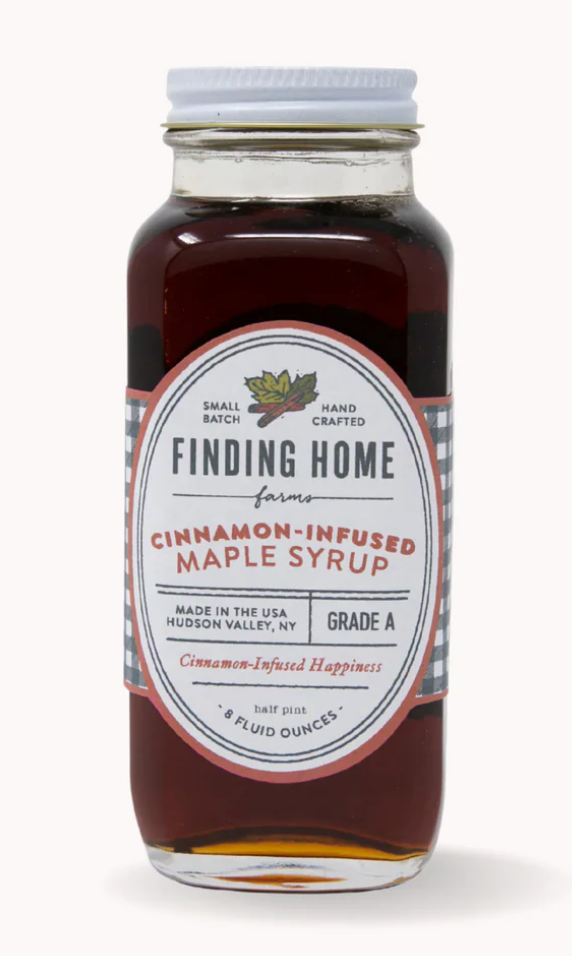 Cinnamon Infused Maple Syrup 8oz.