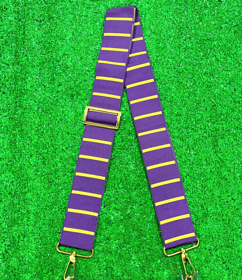 Purple & Gold Spirit Strap