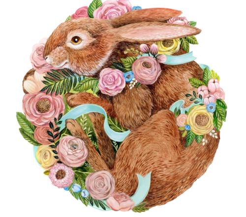 Bunny Bouquet Placemat