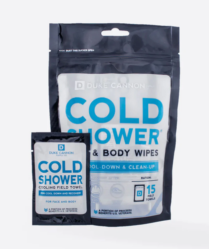 Cold Shower Wipes
