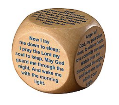 Bedtime Prayer Cube