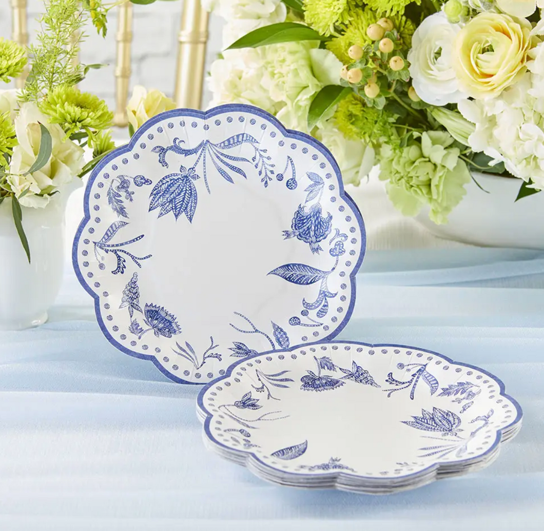 Blue Willow 7in. Paper Plates