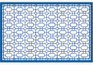 Blue Bamboo Placemat
