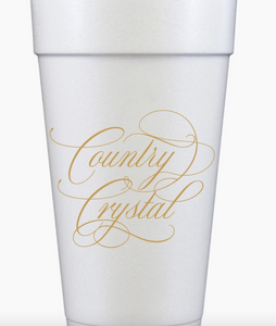 Country Crystal Cups