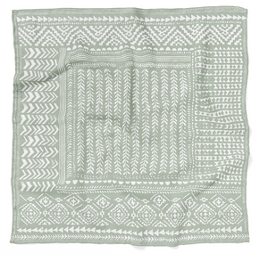 Green Spruce Tapestry Baby Blanket