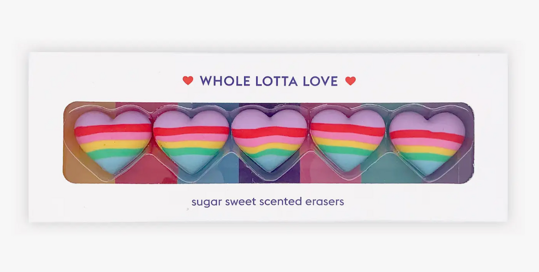 Whole Lotta Love Eraser Set