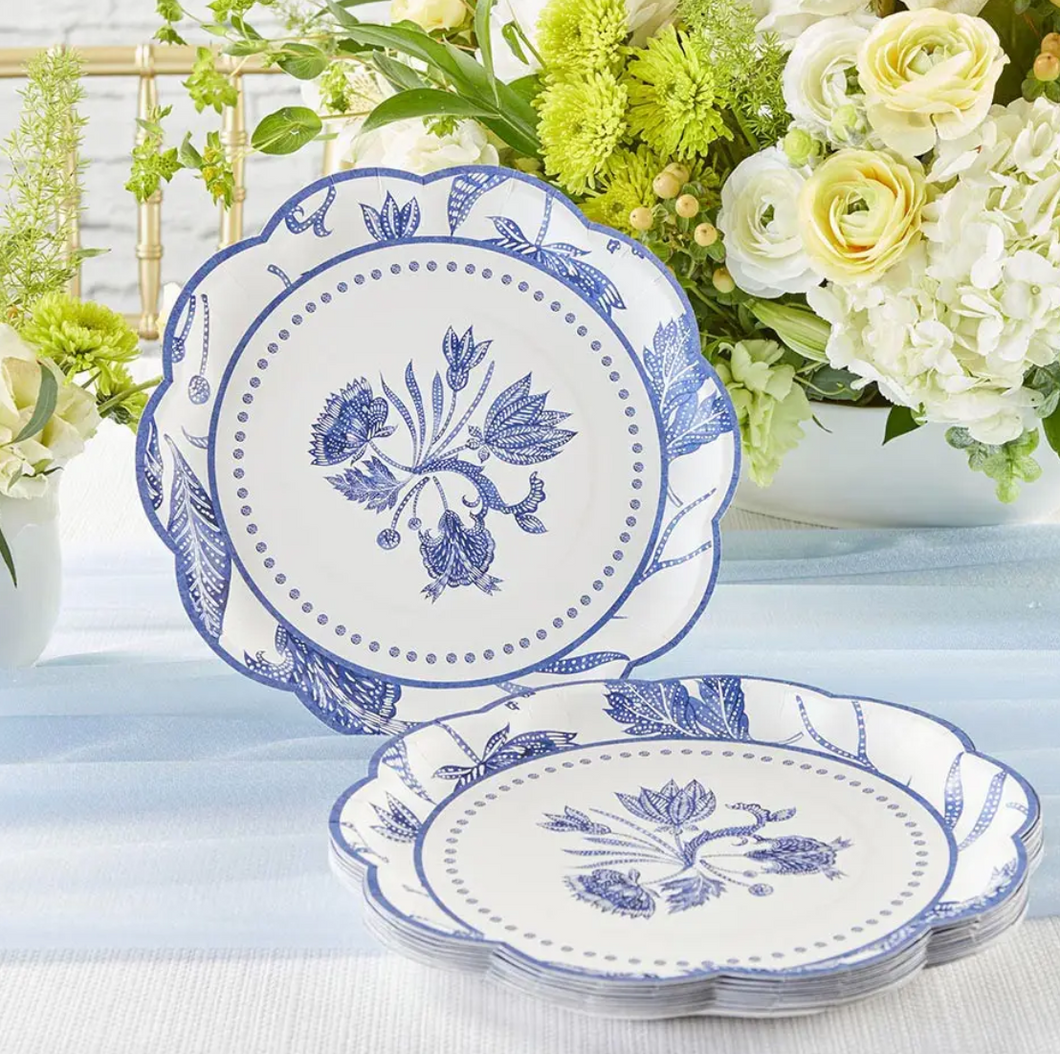 Blue Willow 9in. Paper Plates