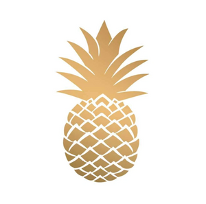 Golden Pineapple Bev Napkin