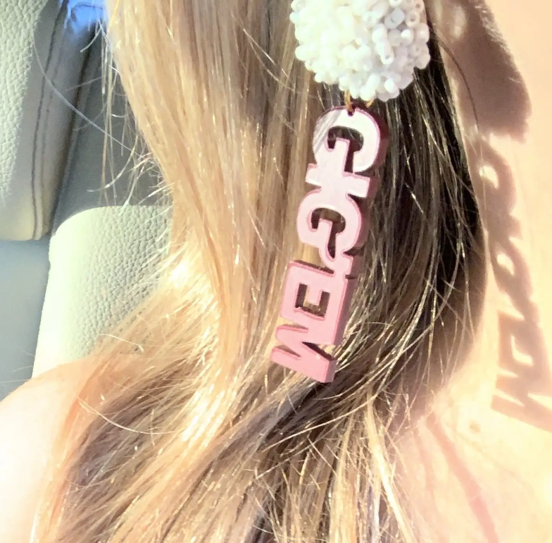 Gig 'Em Aggies Beaded Earrings