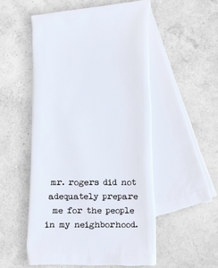 Mr. Rogers Tea Towel