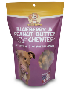 Peanut Butter & Blueberry Chewies