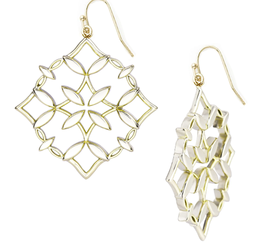 Grace Drop Earrings-Gold