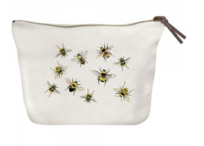 Canvas Pouch-Scattered Bee