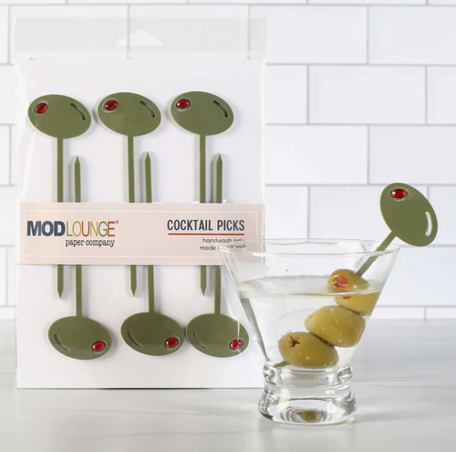 Olive Cocktail Pick Set