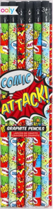Comic Attack Graphite Pencils