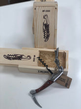 Load image into Gallery viewer, Wooden Double Hinged Corkscrew