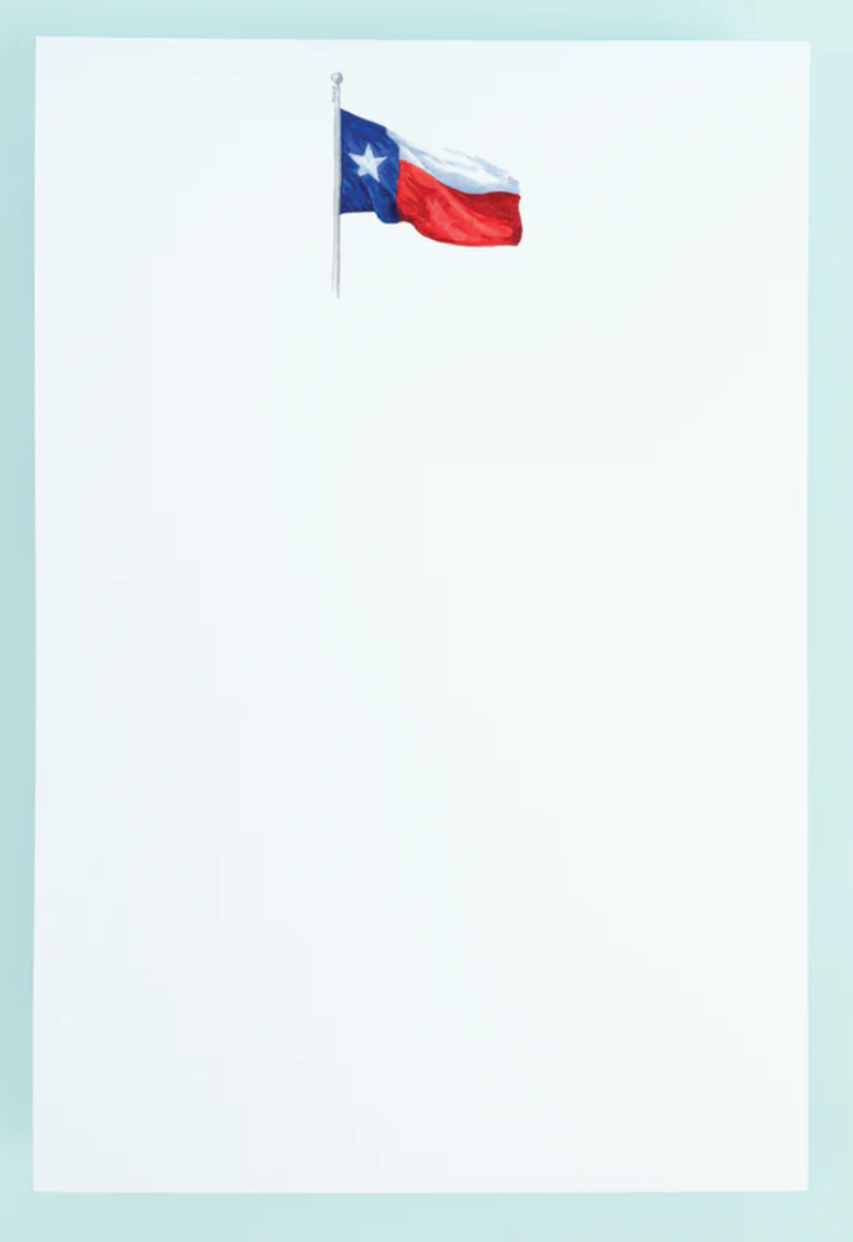 Texas Flag Notepad